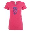 Women’s Glitter V-Neck T-Shirt Thumbnail